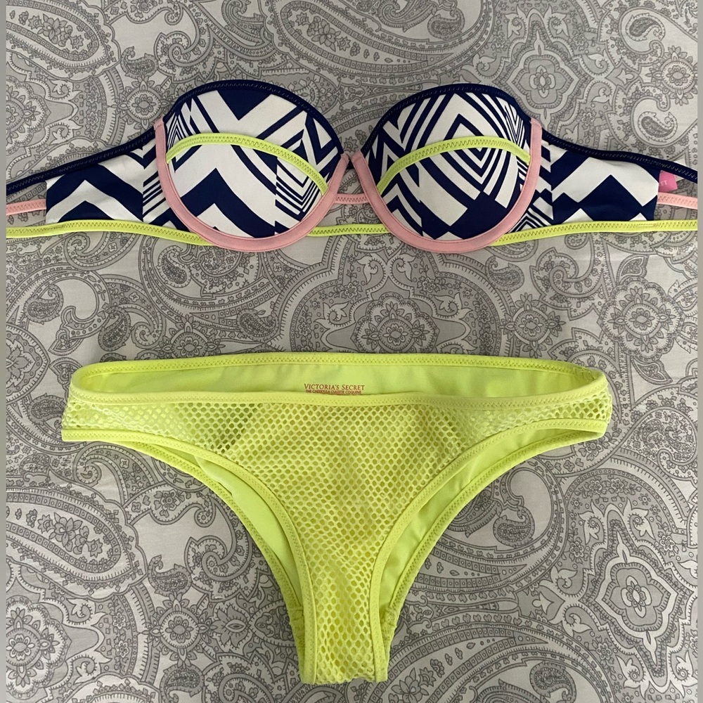 Victoria’s Secret bathing suit set.